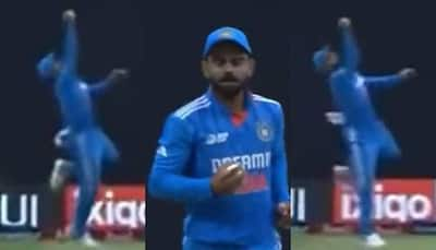 Watch: Virat Kohli Takes One-Handed Superman Catch In IND Vs NEP In Asia Cup 2023 Goes Viral