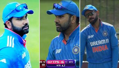 Watch: Rohit Sharma Fumes In Anger Following Poor Fielding By Team India During Nepal Clash