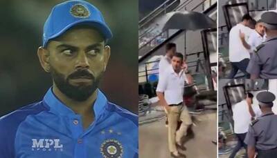 Watch: Gautam Gambhir's Gesture Towards Fans Chanting Virat Kohli's Name Goes Viral
