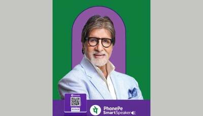 PhonePe's SmartSpeakers Get A Bollywood Touch: Amitabh Bachchan's Voice Will Come To Confirm Payment Transaction