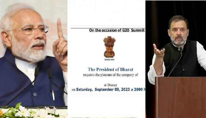 President Of Bharat&#039;s G20 Invite Triggers Political Slugfest Between BJP, Opposition