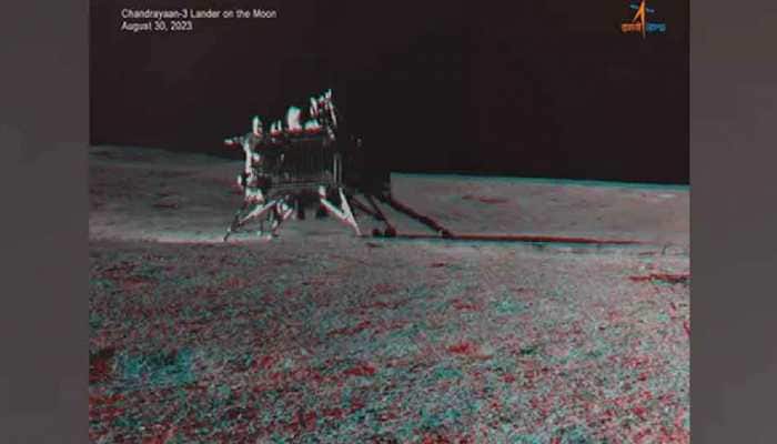 Chandrayaan-3: ISRO Releases 3D &#039;Anaglyph&#039; Images Of Vikram Lander From Moon&#039;s South Pole