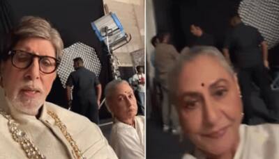 Amitabh Bachchan Shares Goofy Video Wife Jaya Bachchan From Sets, Leaves Fans In Awe