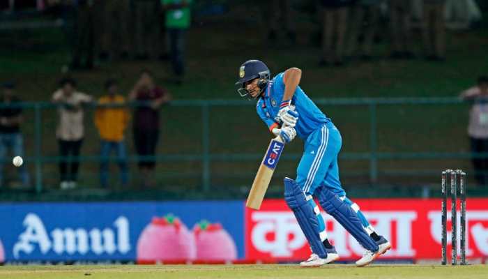 Team India opener Shubman Gill rose to career-best No. 3 position in ICC ODI ranking with 750 points after his brilliant half-century in Asia Cup 2023 match against Nepal. Gill is in 13th place among Indian cricketers with highest ICC rankings. (Photo: ANI)