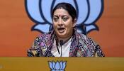 Smriti Irani attacks Udhayanidhi Stalin over Sanatan Dharma Remark