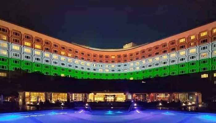 G20 Summit: Iconic Taj Palace Hotel In Delhi Shines In Tricolour - WATCH