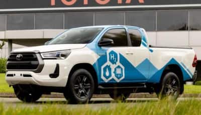 Hydrogen-Powered Toyota Hilux Pick Up Truck Breaks Cover, Gets 587 km Range
