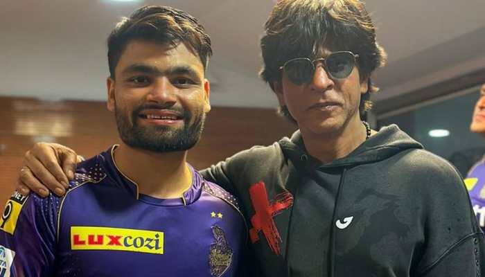 KKR Star Cricketer Rinku Singh Watches Shah Rukh Khan’s 'Jawan', Says 'Love You Sir'!