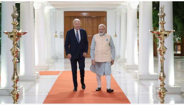 G20 Summit: US Prez Joe Biden Welcomed With Classical Version of Ed Sheeran&#039;s &#039;Shape Of You&#039; Song In Delhi- Watch