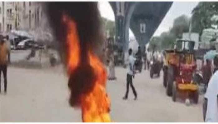 TDP Leaders Stage Protests Across Andhra Pradesh After Chandrababu Naidu’s Arrest