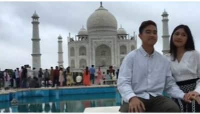 Watch- Indonesian President's Son Visits Taj Mahal In Agra As India Hosts G20