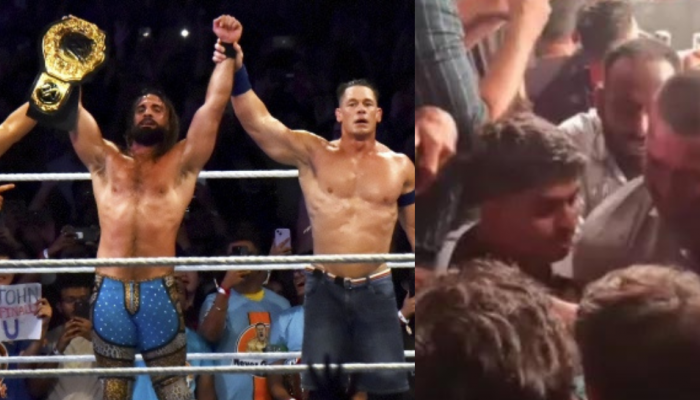 Watch: Massive Crowd Fight Breaks Out In Hyderabad Between John Cena Fans Watch: Massive Crowd Fight Breaks Out In Hyderabad Between John Cena Fans