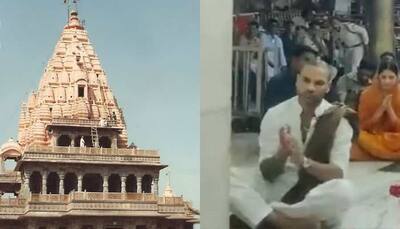 Watch: Shikhar Dhawan Seeks Divine Inspiration, Visits Mahakaleshwar Temple In Ujjain; Video Goes Viral