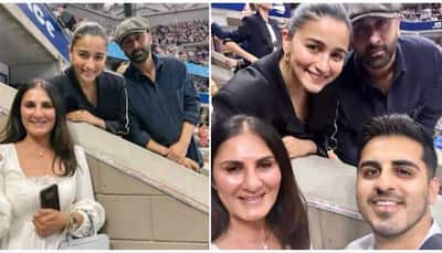 Bollywood News: Ranbir Kapoor Photobombs Madelyn Cline At US Open, In Pics 