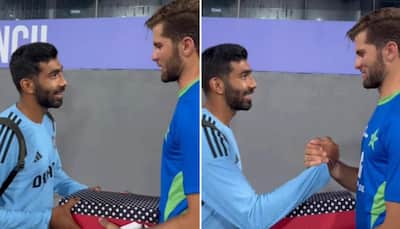 WATCH: Shaheen Shah Afridi’s Special Gift For ‘New Dad’ Jasprit Bumrah