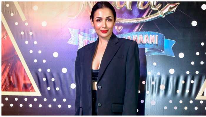 Malaika Arora Dazzles In Blue Slit Dress At The Launch Of &#039;Cruise With The Stars&#039; 