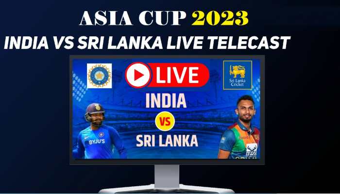 IND vs SL LIVE Streaming For Free: How To Watch Asia Cup Super Four India Vs Sri Lanka Match LIVE On TV And Laptop