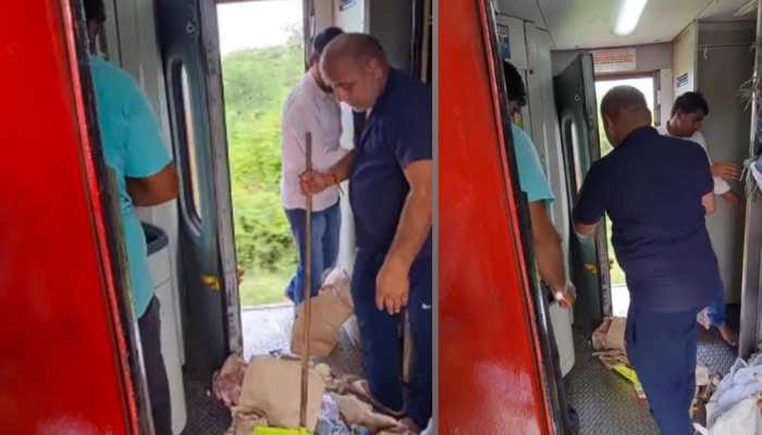 Caught On Camera: Railway Staff Dumping Trash on Tracks, Video Goes Viral On Twitter