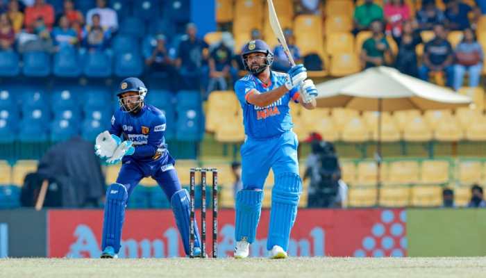 Team India captain Rohit Sharma has become 2nd fastest batter to complete 10,000 ODI. Rohit achieved this feat in 241 innings while his teammate and former captain Virat Kohli holds the record having achieved this in 205 innings. (Photo: ANI)