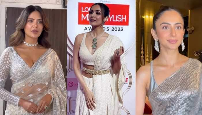 Stunning Saree Looks: Malaika Arora, Esha Gupta, Rakul Preet Singh Turn Heads In Bold Ethnic Ensembles - Watch