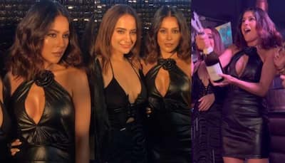 Shehnaaz Gill Grabs Eyeballs In Sexy Black Dress, Actress Parties With 'Thank You For Coming' Team - Watch