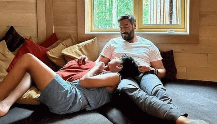 Ajay Devgn, Kajol's Son Yug Devgan Celebrates Birthday With Fans, Cuts Cake