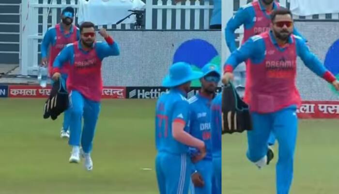 Watch: &#039;Water Boy&#039; Virat Kohli Leaves Fans Amazed With Hilarious Gesture During India vs Bangladesh Match