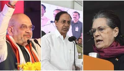 Amit Shah Vs Sonia Gandhi In Telangana As BRS Launches Counter Attack Ahead Of Polls