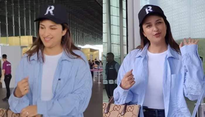 Parineeti Chopra&#039;s Adorable &#039;R&#039; Cap Ahead Of Her Wedding To Raghav Chadha Takes Over The Internet - Watch