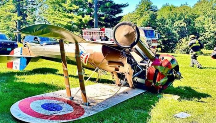 World War I-Era Plane Flips, Crashes During Landing Near Massachusetts Museum