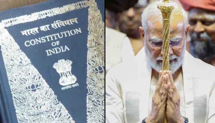 PM Modi To Hold Constitution Handbook While Entering New Parliament Today 