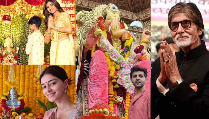 Happy Ganesh Chaturthi 2023: Amitabh Bachchan, Akshay Kumar, Ajay Devgn, Mahesh Babu, Allu Arjun &amp; Others Wish 'Ganpati Bappa Morya!'