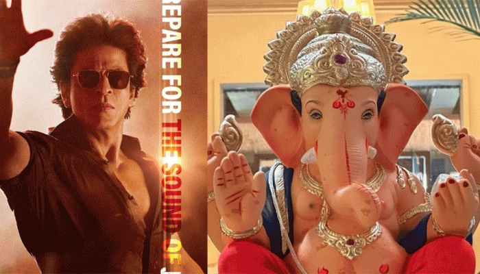 Jawan Star Shah Rukh Khan Welcomes Lord Ganpati At Mannat, Shares Photo Of Bappa With Fans