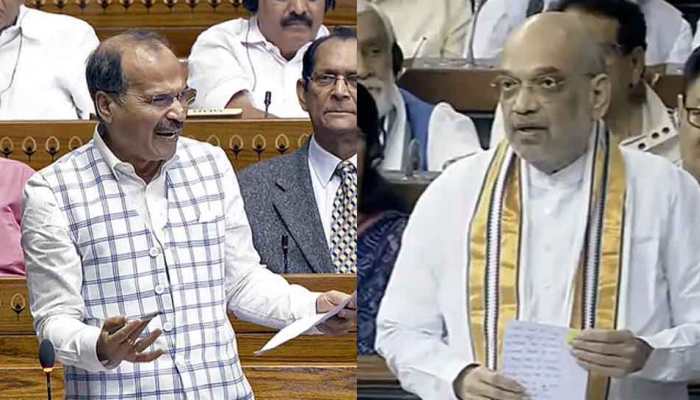 'Can Men Not Speak Up For Women?': Amit Shah Trolls Adhir Ranjan Again In Lok Sabha