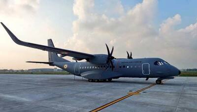 Indian Air Force’s First C-295 Transport Aircraft Successfully Lands In Vadodara, Gujarat