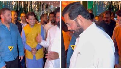 Salman Khan, CM Eknath Shinde Arrive At Arpita Khan Sharma’s Residence for Ganesh Chaturthi Celebrations