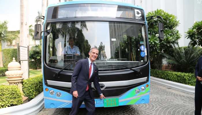 &#039;Electric Buses Can Change The World&#039;: US Ambassador To India Eric Garcetti