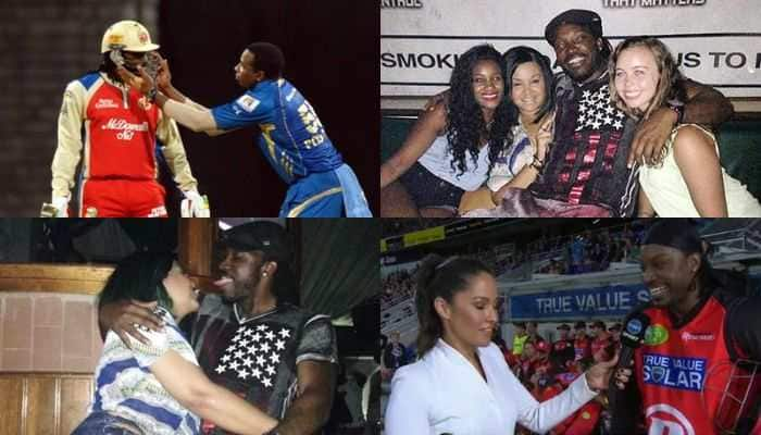 From Fight With Kieron Pollard To Anti-RCB Statements, Top 10 Controversies Involving Chris Gayle - In Pics