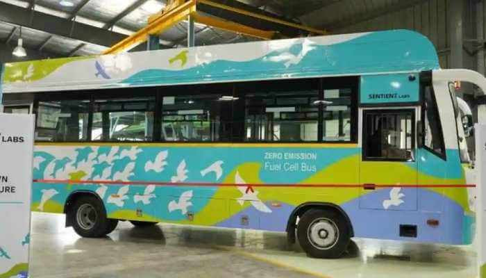 India&#039;s 1st Green Hydrogen Fuel Cell Bus To Hit Delhi Roads Tomorrow