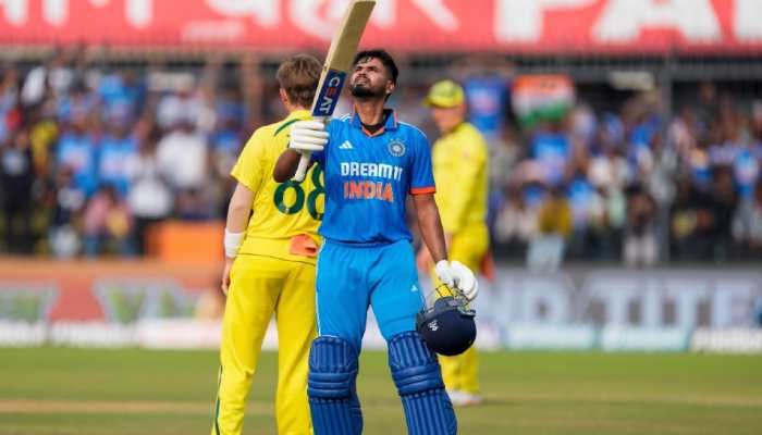 India registered their highest ODI total of 399 for 5 against Australia in the 2nd ODI in Indore, surpassing their previous tally of 383 scored in Bengaluru in 2013. (Photo: AP)