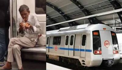 Man Lights Beedi Inside Delhi Metro Train, DMRC Issues Statement: Watch Viral Video