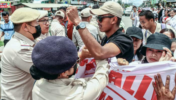 Manipur: 30 Students Injured As Police Baton-Charge Mob Protesting Death Of Two Missing Youth