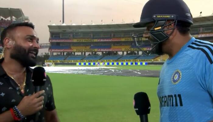 &#039;Aankh Kyu Laal Ho Gaya Aapka&#039;, Rohit Sharma Trolls Amit Mishra On LIVE TV; WATCH