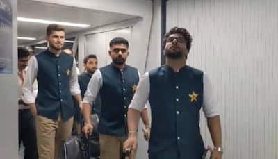 Cricket World Cup 2023: Babar Azam's Pakistan Team Receive Warm Welcome Upon Arrival In Hyderabad, Watch VIDEO Here