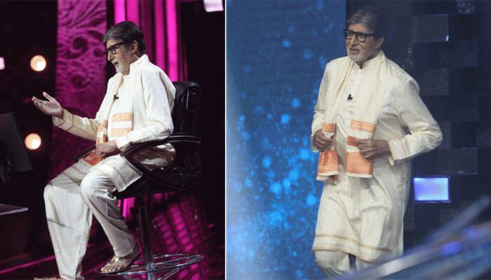 Kaun Banega Crorepati 15: Amitabh Bachchan Dons Traditional Bengali Attire