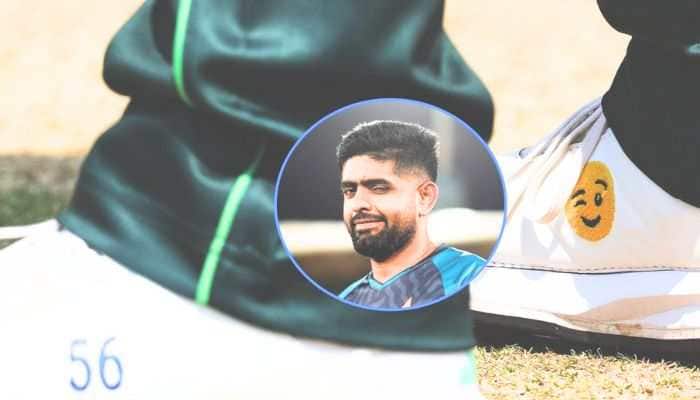 Why Babar Azam&#039;s Shoes From Pakistan Vs New Zealand Warm-Up Match In Cricket World Cup 2023Are Going Viral? 