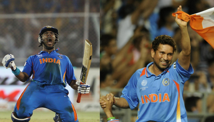 Yuvraj Singh Recalls Sachin Tendulkar's 'Headphones' Advice That Helped India Win Cricket World Cup 2011 Yuvraj Singh Recalls Sachin Tendulkar's 'Headphones' Advice That Helped India Win Cricket World Cup 2011