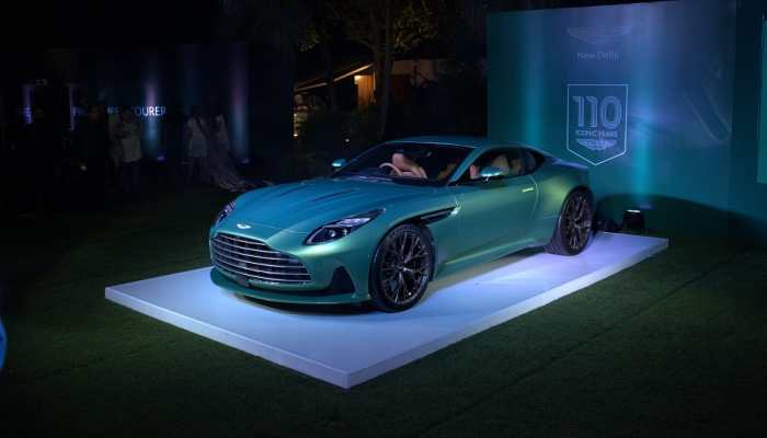 Aston Martin DB12 Launched In India At 4.59 Crore, World's First Super Tourer