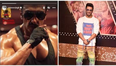 Ranveer Singh Shares Pic Of His All-New Muscular Look For 'Singham Again’