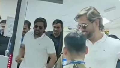 'I Love You Mahi...', Fan Shouts At Airport, MS Dhoni's Reaction Goes Viral - Watch